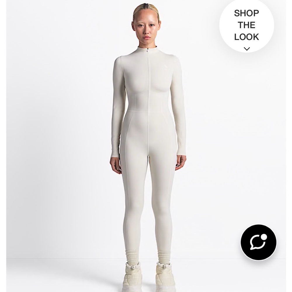 The North Face x Skims Refina Women's White Jumpsuit